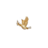 Pendentif Colombe dorée