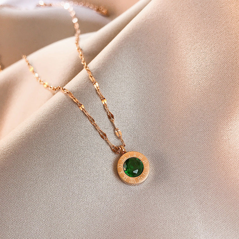 Collier Émeraude Dial | Or