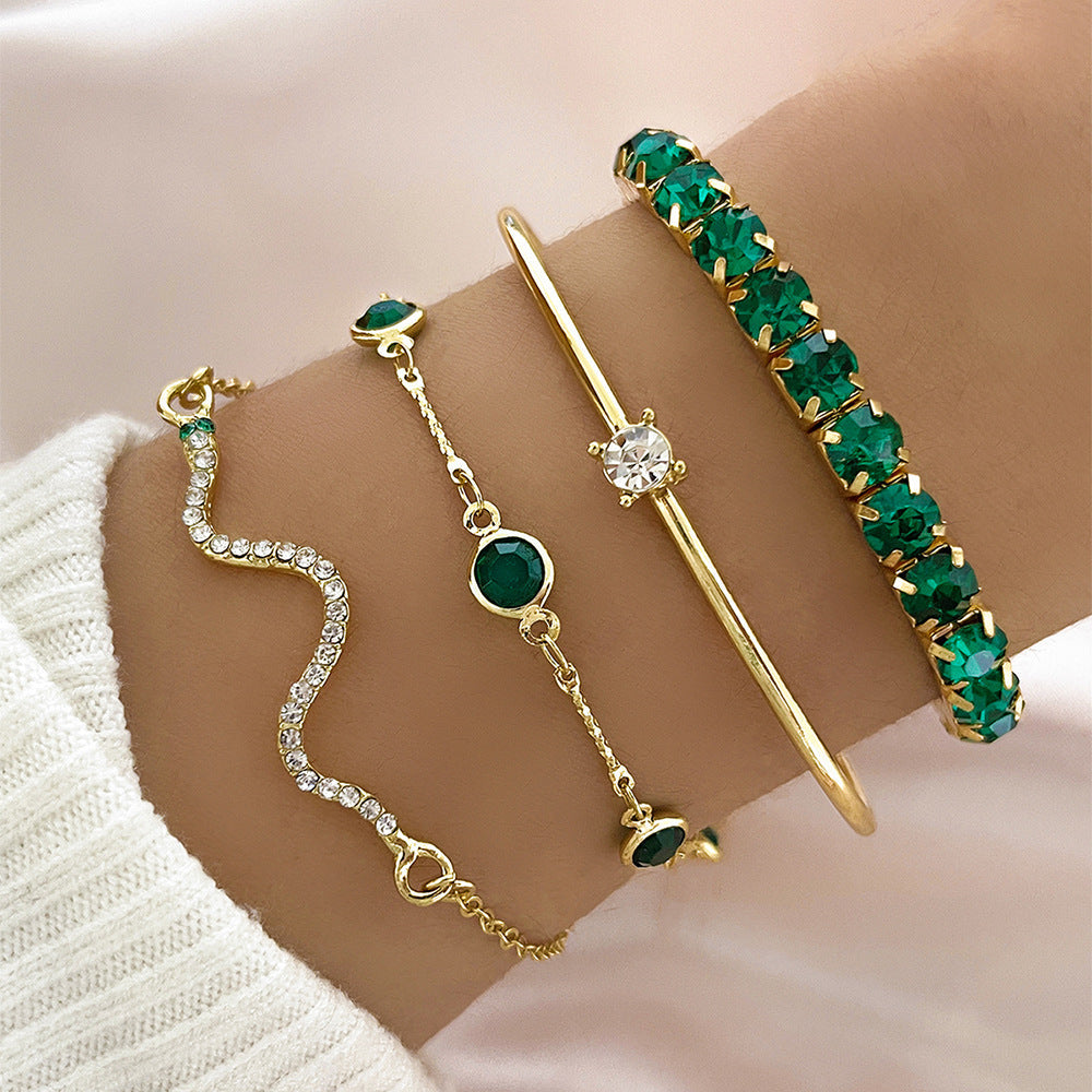 ENSEMBLE DE BRACELETS | OR