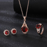 Elysia Roseray Set | Rose Gold