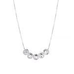 Serena Granata Necklace | White Gold