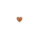 Pendentif Cœur orange