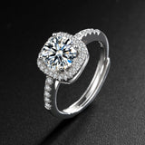 Elena Crystal Set | White Gold