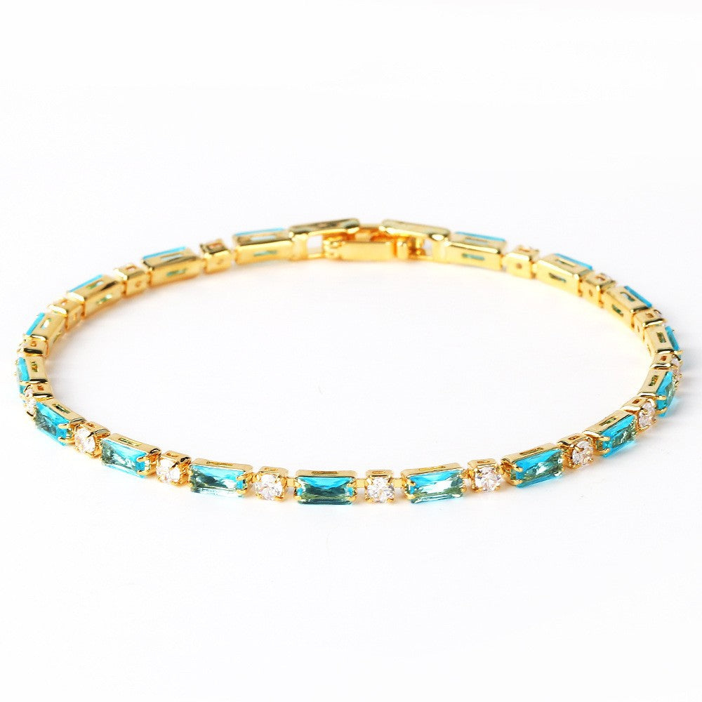 Bracelet Naturel Turquoise Pierre | Or
