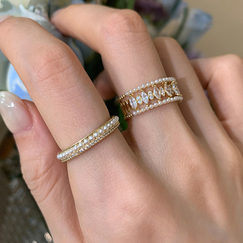 Ensemble Elodie Vance Bague | Or