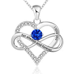 Always and Forever Birthstone Necklace
