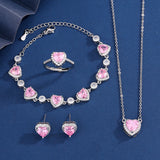 Juliette Amour Set | White Gold