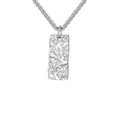 Ziven Hammered Bar Necklace | Gold