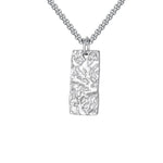 Ziven Hammered Bar Necklace | Gold
