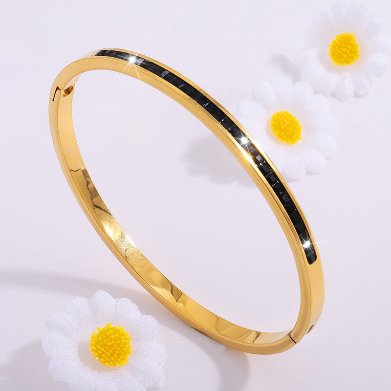 Liora Bellanotte Bracelet Purple | Gold