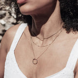COLLIER OUVERT CERCLE | OR