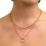 COLLIER OUVERT CERCLE | OR