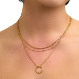 COLLIER OUVERT CERCLE | OR