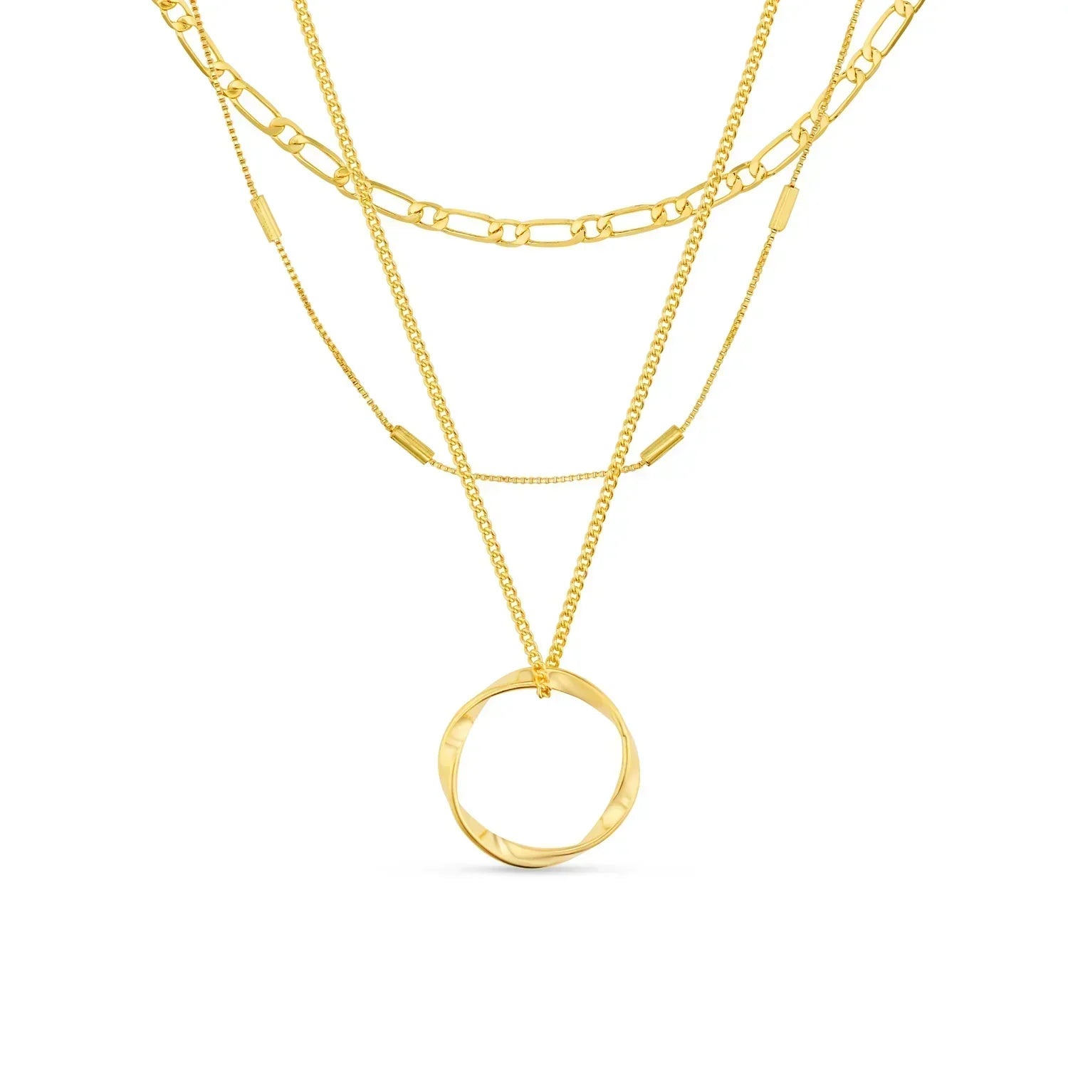 COLLIER OUVERT CERCLE | OR