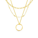 COLLIER OUVERT CERCLE | OR