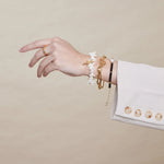 Link T-Bar Bracelet | White Gold