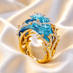 Ocean's Oath Gold Ring