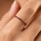 BAGUE AVEC PIERRE DE NAISSANCE
