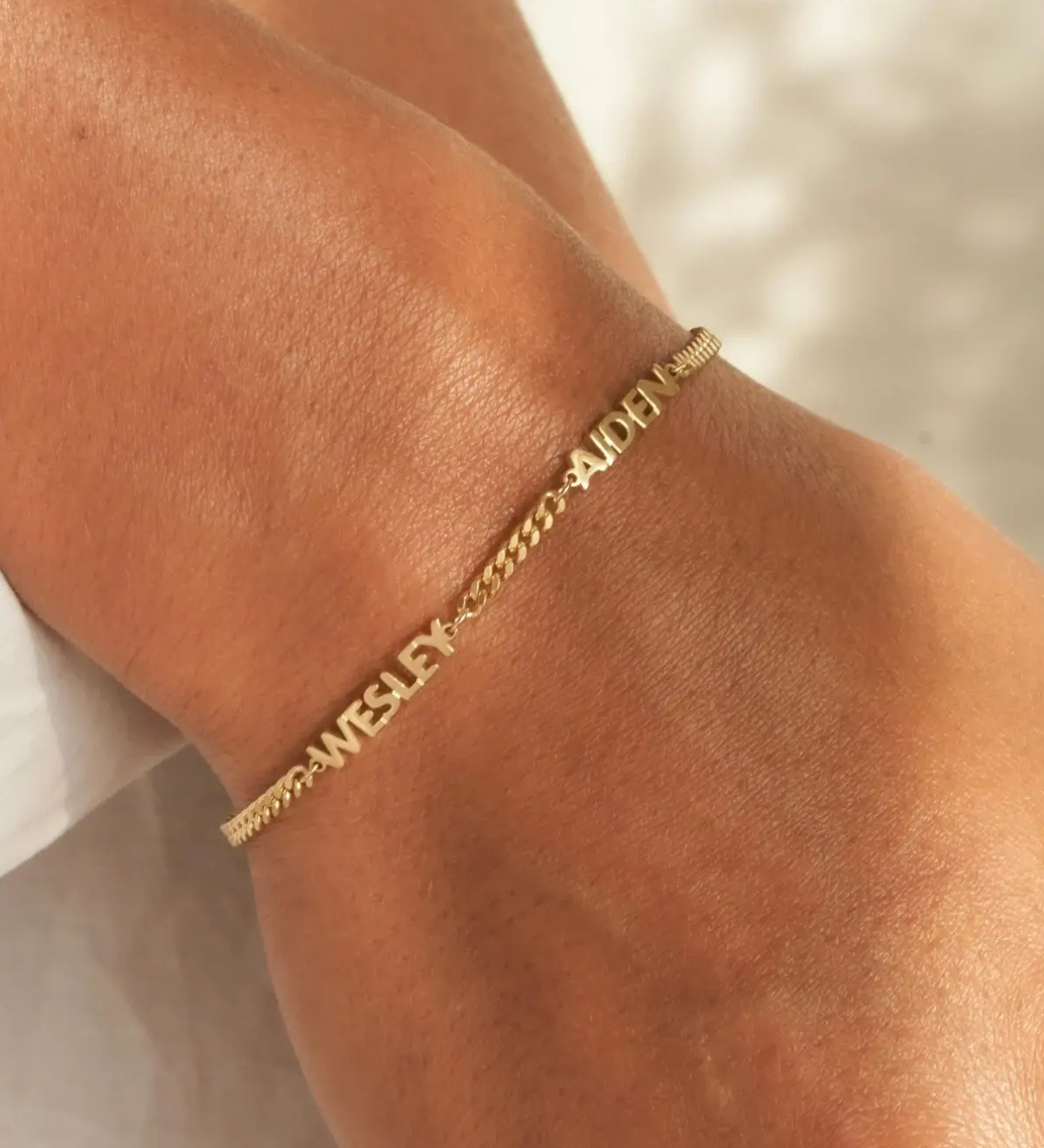 BRACELET PERSONNALISÉ AVEC PRÉNOM