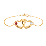 BRACELET CŒURS ENTRELACÉS