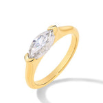 Hailey Playa Thin Ring | Gold