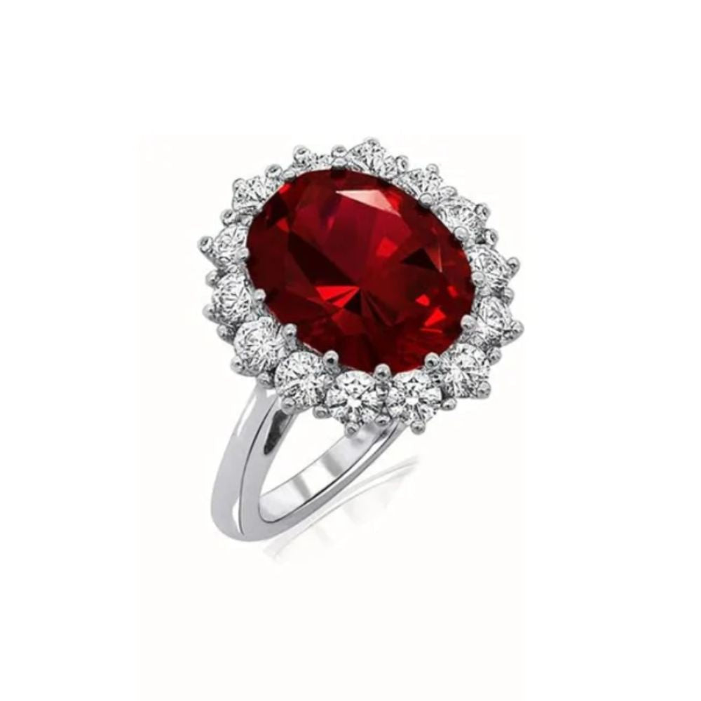 Bague Scarlet Couronne Rubis