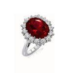 Bague Scarlet Couronne Rubis