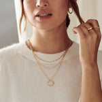 COLLIER OUVERT CERCLE | OR