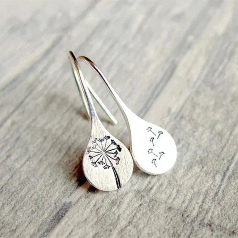 BOUCLES D'OREILLES FEUILLE | ARGENT