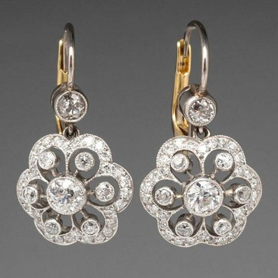 BOUCLES D'OREILLES CRISTAL