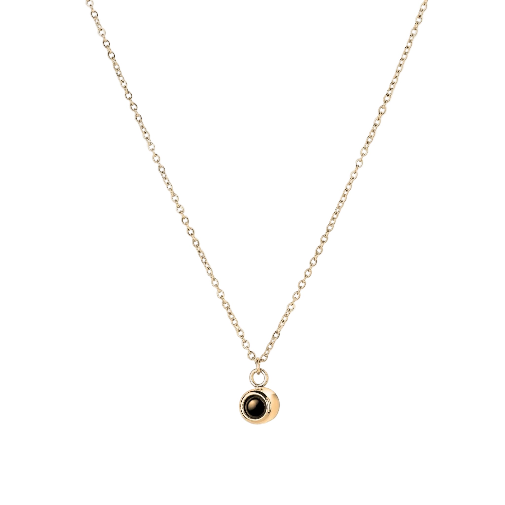 Collier Cercle Photo Personnalisé