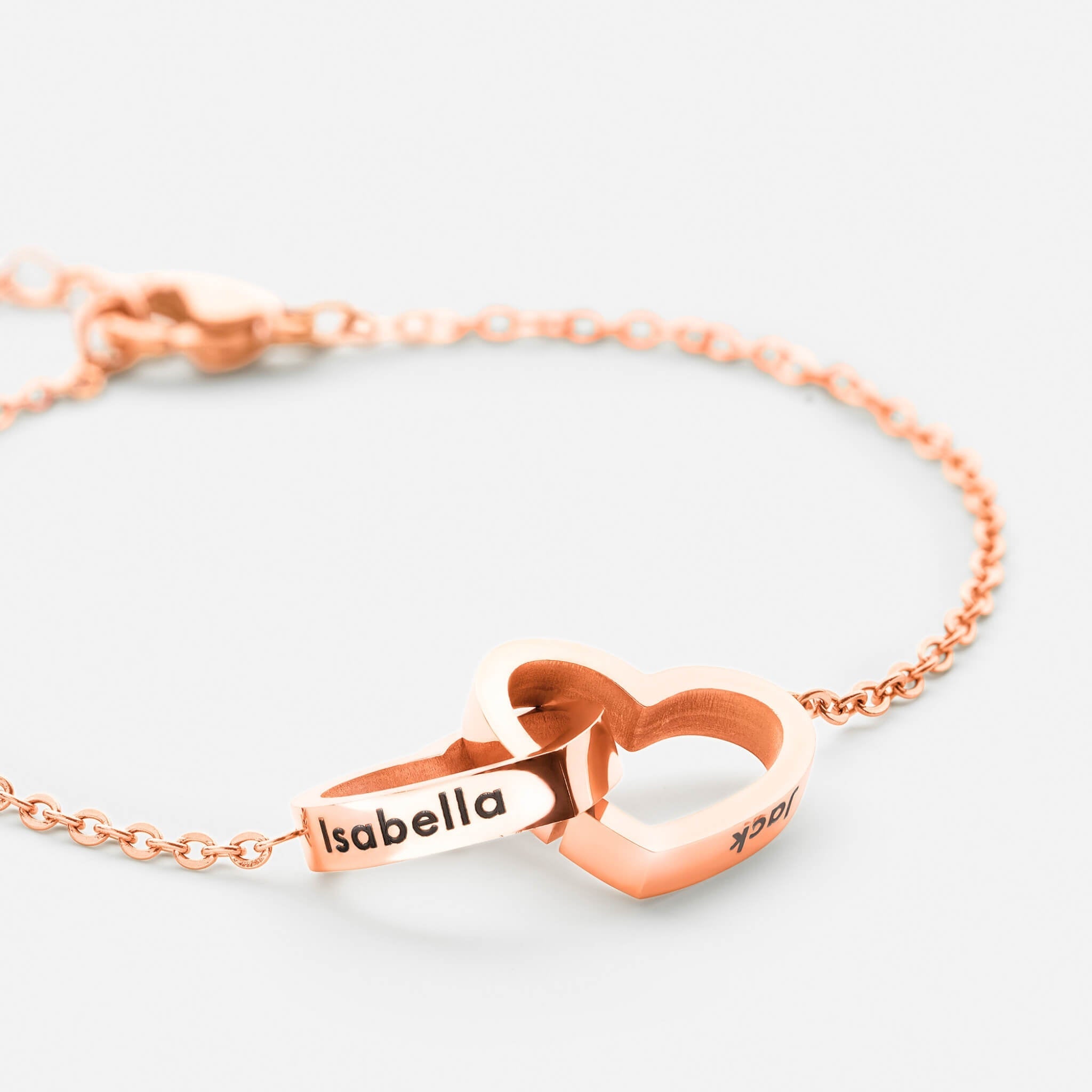 Bracelet Cœurs Personnalisé