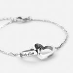 Bracelet Cœurs Personnalisé