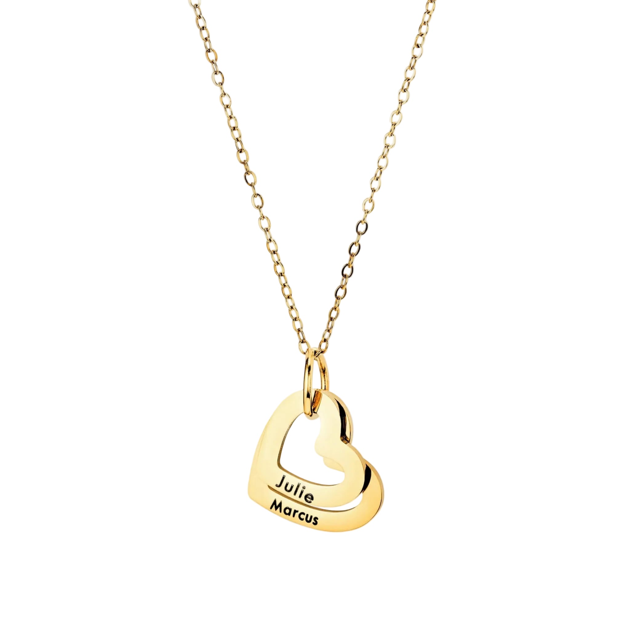 Collier Cœurs Personnalisé