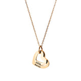Collier Cœurs Personnalisé