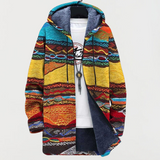 JORINDE | VESTE À CAPUCHE RUBANS ETHNIQUES