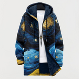 PIA | VESTE À CAPUCHE CIEL ÉTOILÉ