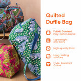 Dreaming Frenchie Quilted Duffle Bag GFTONL5820
