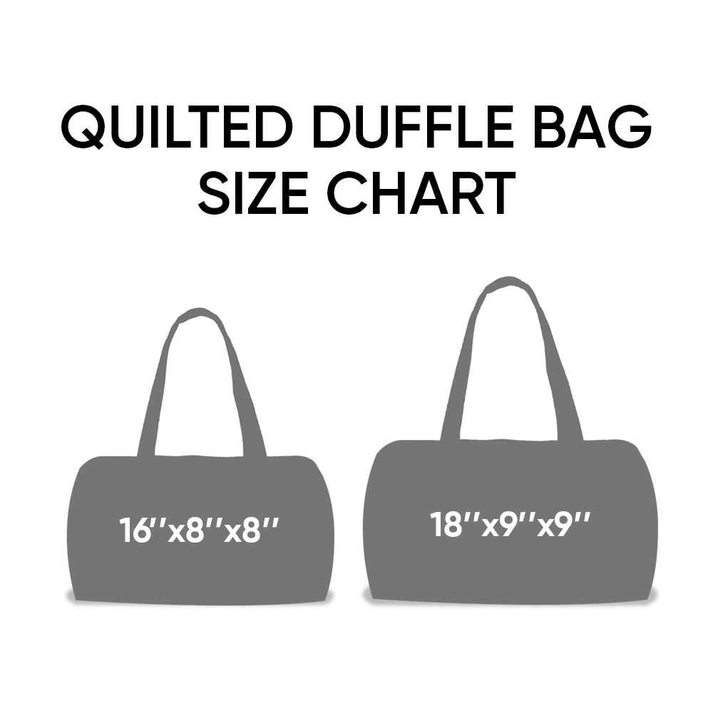 Dreaming Frenchie Quilted Duffle Bag GFTONL5820