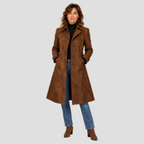 SIENNA | TRENCH SUÉDÉ ÉLÉGANT