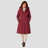 BRISEIDA | LONG MANTEAU DOUDOUNE À CAPUCHE
