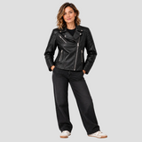 CAPUCINE | VESTE EN SIMILICUIR