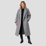 AURÉLIE | MANTEAU LONG CROISÉ