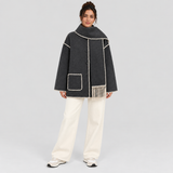 VIOLETTE | MANTEAU OVERSIZE