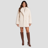 LOUISE | VESTE EN FAUSSE FOURRURE