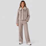 VIRGINIE | VESTE EN FAUSSE FOURRURE COURTE
