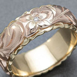 BAGUE VINTAGE FLEUR OR