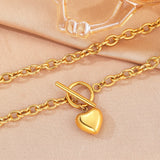 Heartened Chunky - Necklace