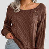 MALIA | PULL BOUTONNÉ EN TRICOT