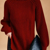 MARIA | PULL LARGE COL ROULÉ